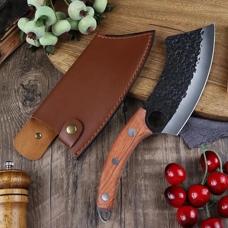 Combo 3 Facas Artesanais Max - Compre 2 leve 3 Forjadas a Mão