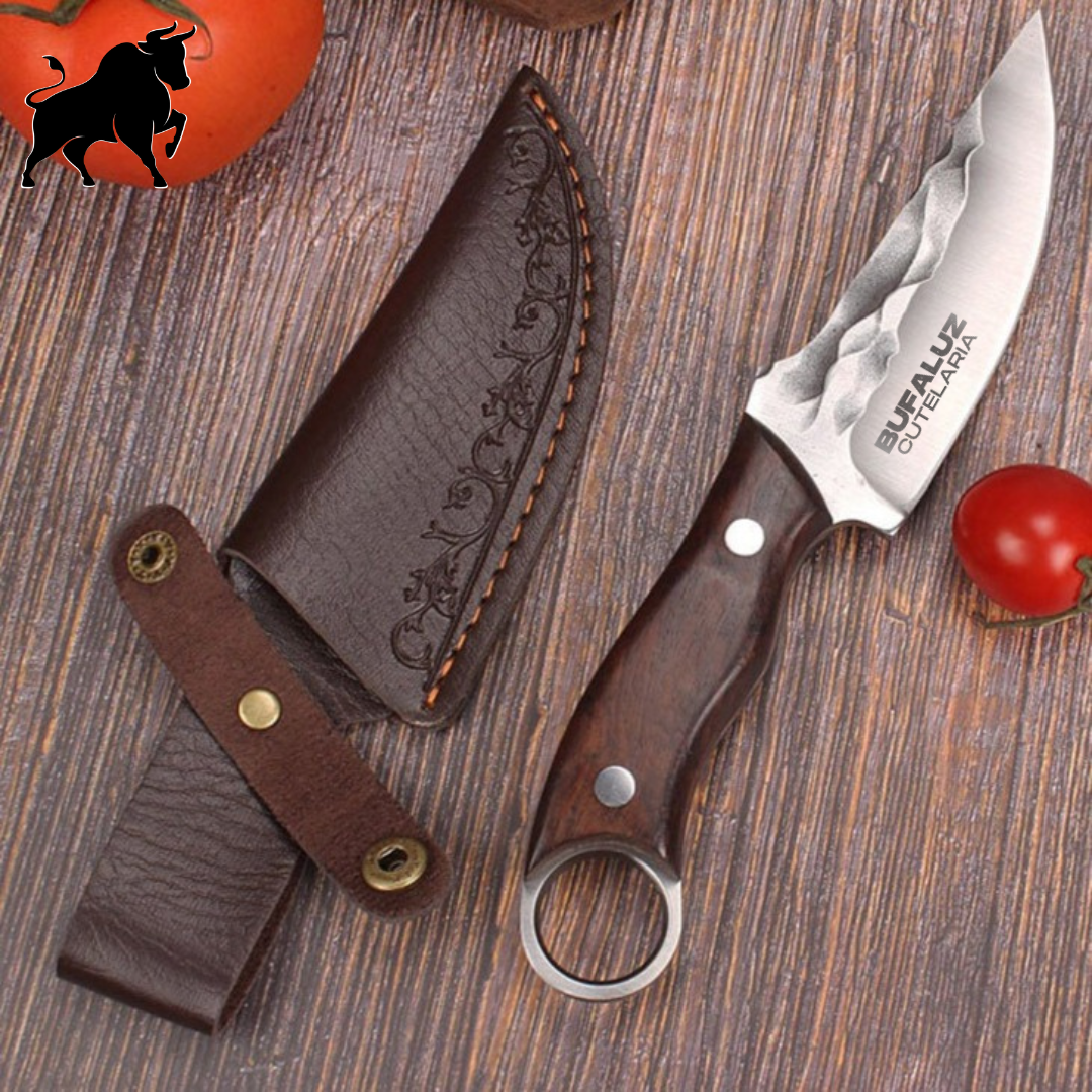 Combo 3 Facas Matagal - Forjadas a Mão + Bainhas