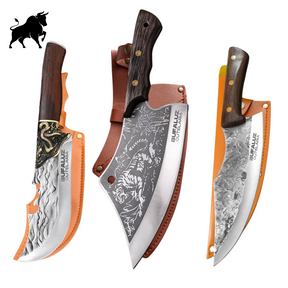 Combo 3 Facas Forjadas a Mão + Bainhas