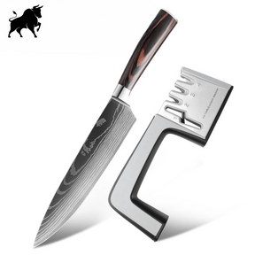 Combo Faca Master + Amolador 4 em 1