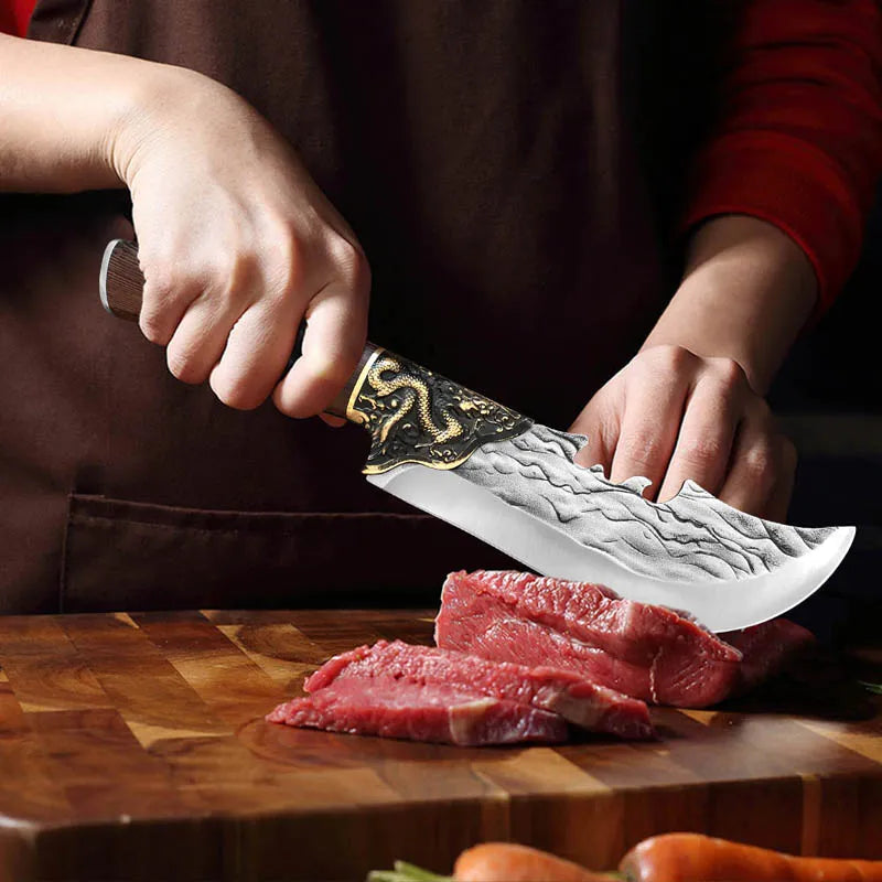 Combo 3 Facas Forjadas a Mão + Bainhas