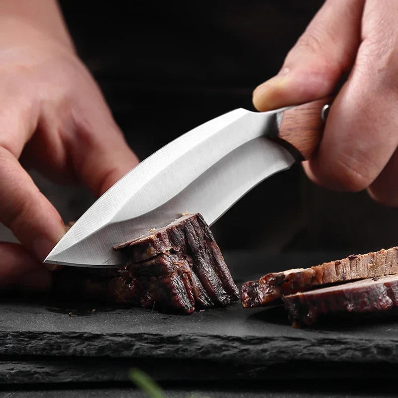 Faca Artesanal Forge - Forjada à Mão + Bainha