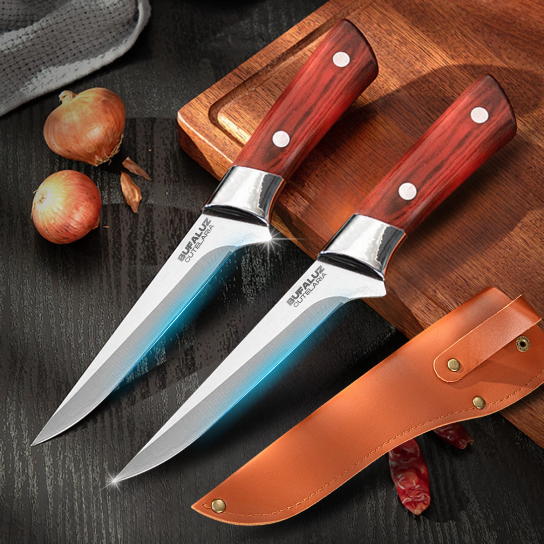 Combo 2 Facas Desossa Forjada a Mão - Compre 1 e leve 2