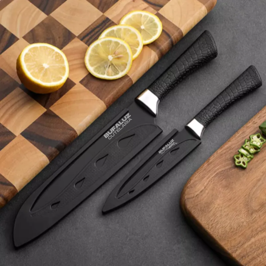 Combo 2 Facas Black