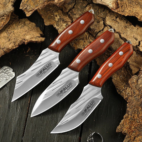 Combo 3 Facas Matagal - Forjadas a Mão + Bainhas