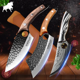 Combo 3 Facas Artesanais Max - Compre 2 leve 3 Forjadas a Mão